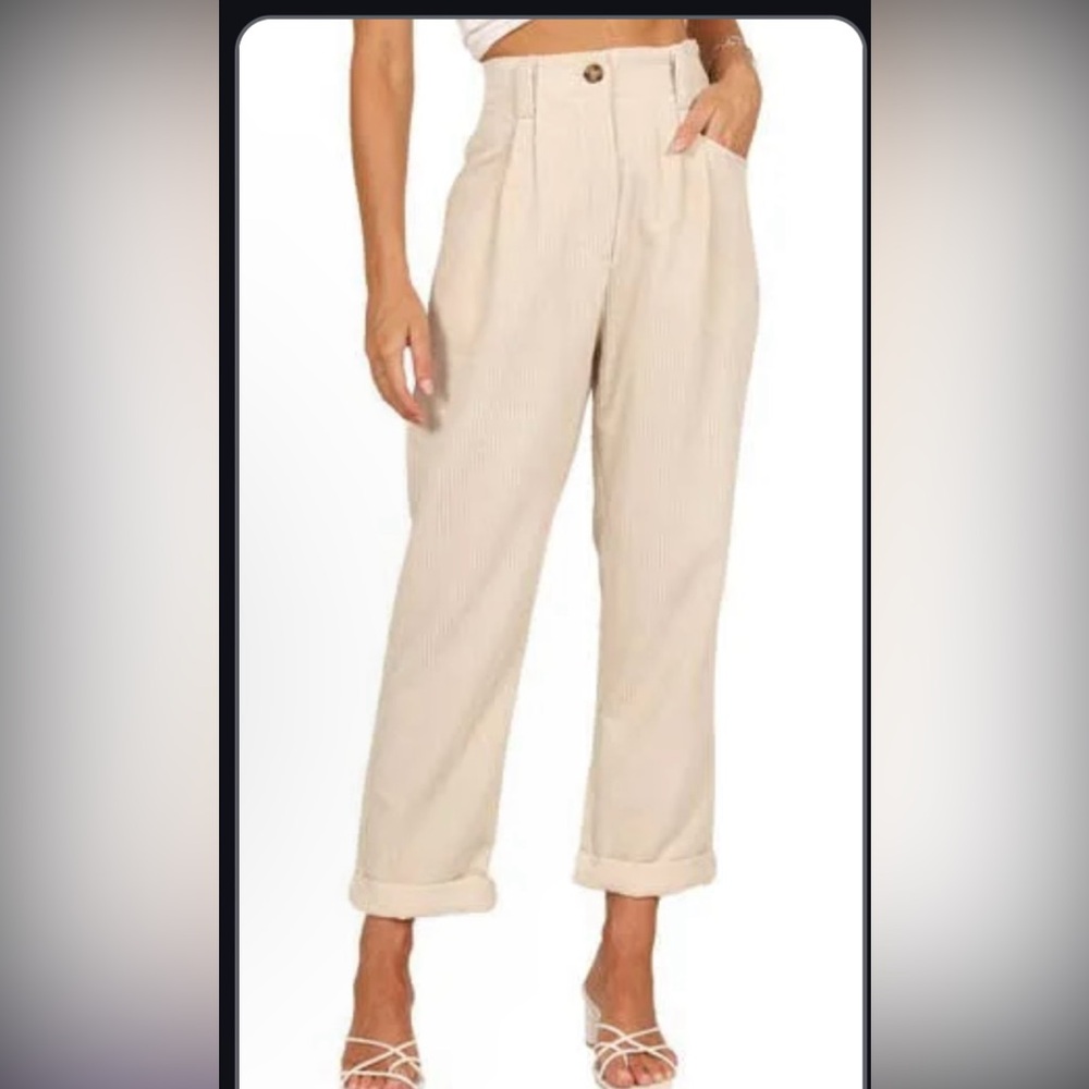 PETAL & PUP Ribbed Pants
